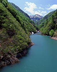 境川ダム、上平村