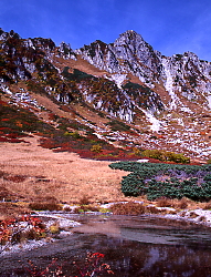 宝剣岳、氷河期時代に出来た池