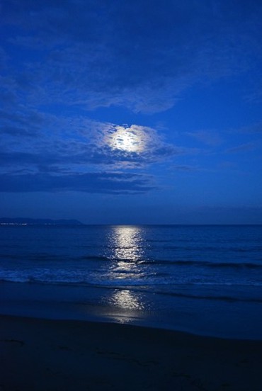 258_R１８：３０函館湾、月光