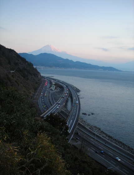 サッタ峠から富士山