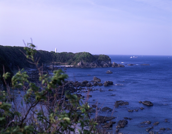 潮岬と灯台