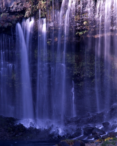 白糸の滝、日本の滝百選