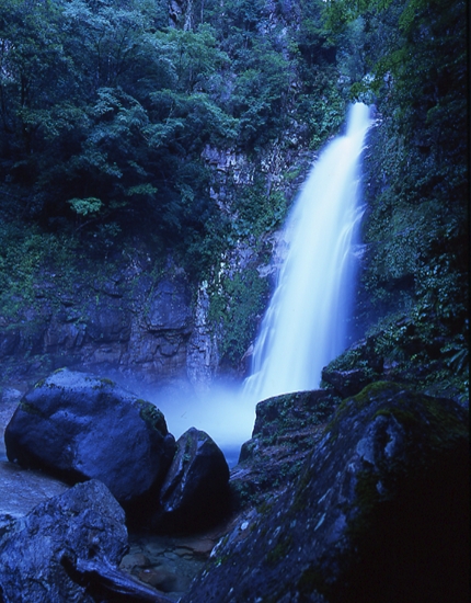 笹の滝、日本の滝百選