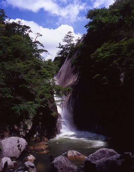仙娥滝、日本の滝百選
